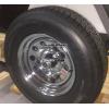 Hydrotek TTC14 Spare Tire and Chrome Wheel for Trailer